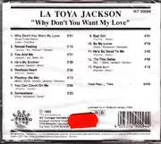 CD - La Toya Jackson - Why Don't You Want My Love