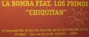 12'' - La Bomba - Chiquitan