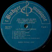 LP - La Famille Marineau - Vol.3, Une Veillée Du Bon Vieux Temps Chez La Famille Marineau