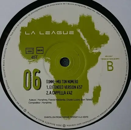 La League - 06 Donne-Moi Ton Numéro