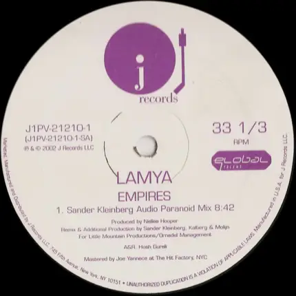Lamya - Empires (Kleinenberg / TKC Remixes)