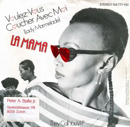 La Mama - Voulez-Vous Coucher Avec Moi (Lady Marmelade)
