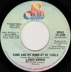 Lamar Morris - Come And Sit Down At My Table