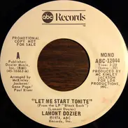 Lamont Dozier - Let Me Start Tonite