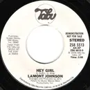 7'' - Lamont Johnson - Hey Girl