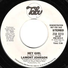 Lamont Johnson - Hey Girl