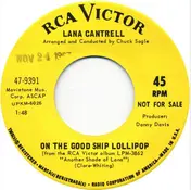 Lana Cantrell - On The Good Ship Lollipop/ When You Wish Upon A Star