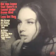 Double LP - Lana Del Rey - Did You Know That There's A Tunnel Under Ocean Blvd - Dark Pink Vinyl, Alternative Artwork