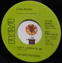 7inch Vinyl Single - Lana Roush - Don't Liberate Me