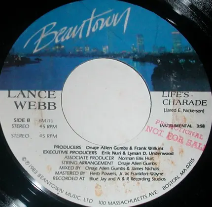 Lance Webb - Life's Charade