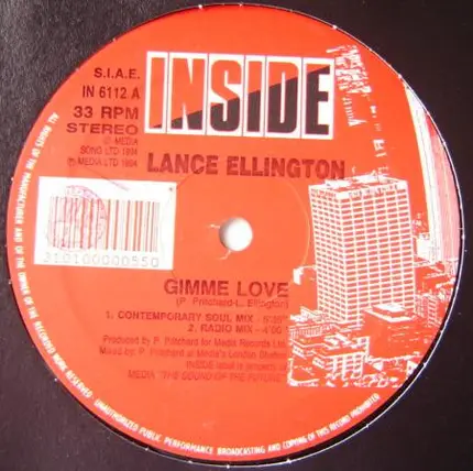 Lance Ellington - Gimme Love