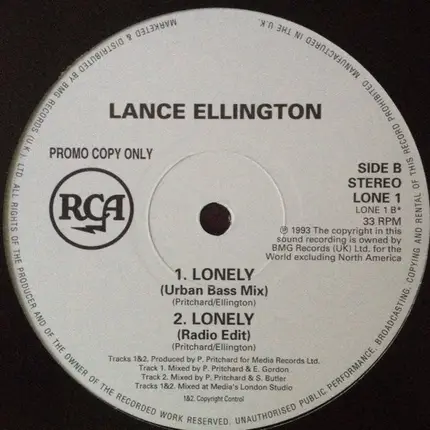 Lance Ellington - Lonely