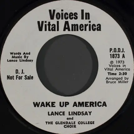 Lance Lindsay - Wake Up America!