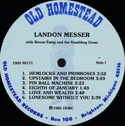LP - Landon Messer With Boone Estep And The Rambling Grass - Landon Messer With Boone Estep And The Rambling Grass