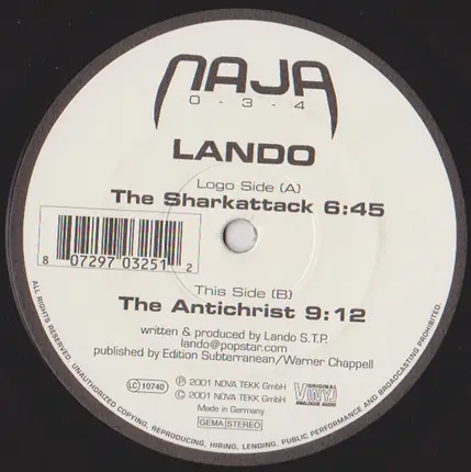 Lando - The Sharkattack / The Antichrist