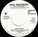 7inch Vinyl Single - Lang Scott - Run Your Sweet Love By Me One More Time