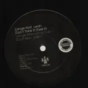 Lange - Don't Think It (Feel It)
