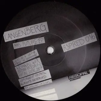 Langenberg - Mrs. Future EP
