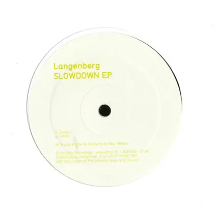 Langenberg - Slowdown EP