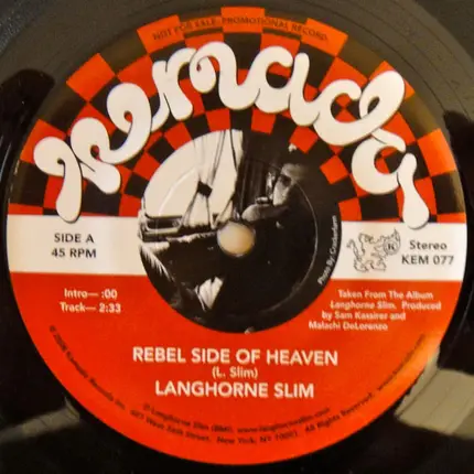 Langhorne Slim - Rebel Side Of Heaven / Sometimes