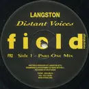 12inch Vinyl Single - Langston - Distant Voices