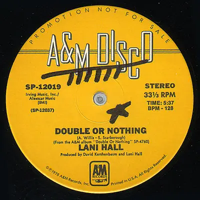 Lani Hall - Double or Nothing