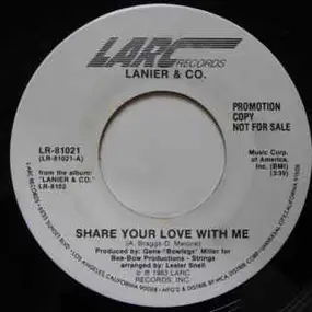 Lanier & co - Share Your Love With Me / Share Your Love With Me