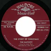 7inch Vinyl Single - Lanny Ross , Godfrey Malcolm , Fredrico - The Story of Christmas The Nativity / Favorite Christmas Carols