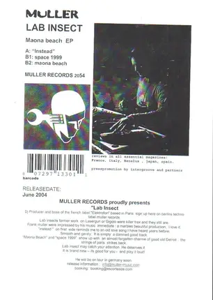 Lab Insect - Maona Beach EP