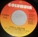 7inch Vinyl Single - Lacy J. Dalton - You Can't Run Away From Your Heart