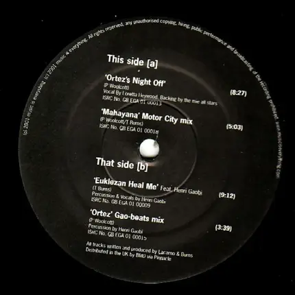 Lacarno & Burns - The Deep Steppin' Sampler