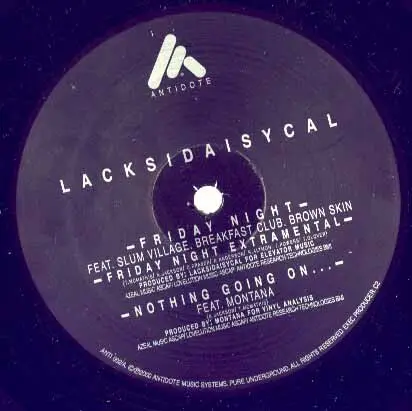 Lacksidaisycal - Friday Night / Nothing Going On