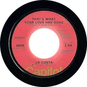 7'' - La Costa - I Wanta Get To You / That's What Your Love Has Done