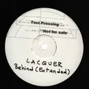 12inch Vinyl Single - Lacquer - Behind - test pressing