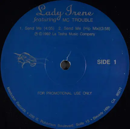 Lady Irene Featuring MC Trouble - Send Me