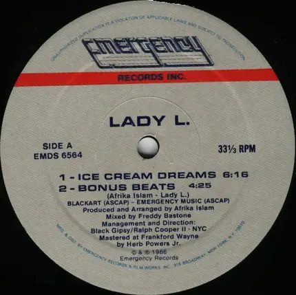 Lady L. - ice cream dreams