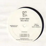 12inch Vinyl Single - Lady Red - Real Thugs / Cover Girl - Promo
