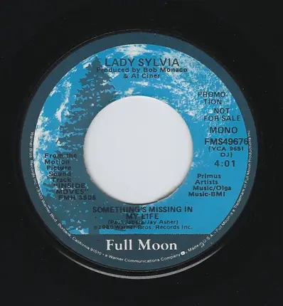 Lady Sylvia - Something's Missing In My Life