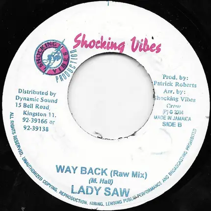 Lady Saw - Way Back
