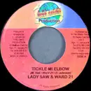 7inch Vinyl Single - Lady Saw & Ward 21 / Jazzwad - Tickle Mi Elbow / Mad Instrument