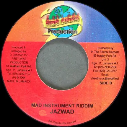 Lady Saw & Ward 21 / Jazzwad - Tickle Mi Elbow / Mad Instrument
