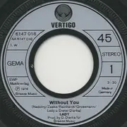 7inch Vinyl Single - Lady - Without You