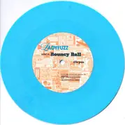 7inch Vinyl Single - Ladyfuzz - Bouncy Ball - Light blue vinyl