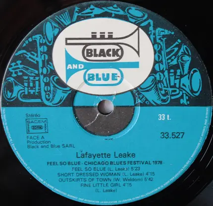 Lafayette Leake - Feel So Blue