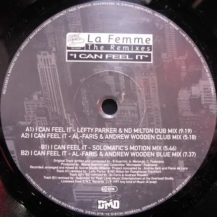 La Femme - I Can Feel It (The Remixes)
