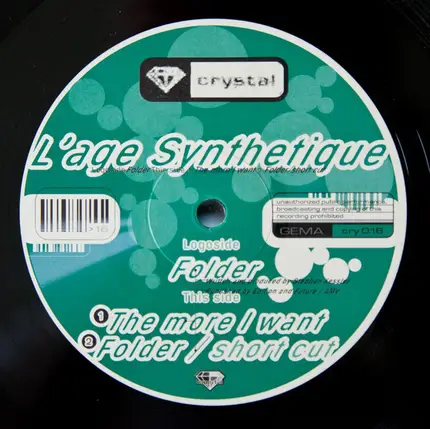 L'Age Synthetique - Folder