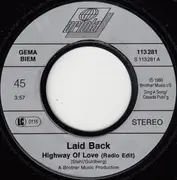 7inch Vinyl Single - Laid Back - Highway Of Love
