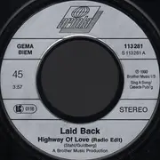 7inch Vinyl Single - Laid Back - Highway Of Love