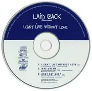CD Single - Laid Back - I Can't Live Without Love