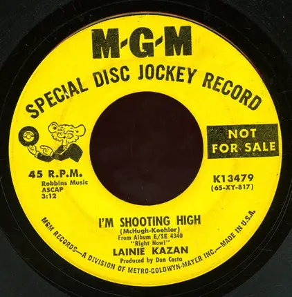 Lainie Kazan - No More Songs For Me